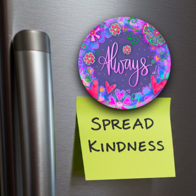 Immer Hübscher Spaß Blumen Moderne Inspiritivität Magnet (Von Creator hochgeladen)