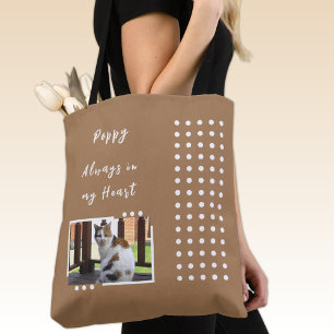 Immer in meinem Herzen 2 Foto Liebhaber braun Tasche