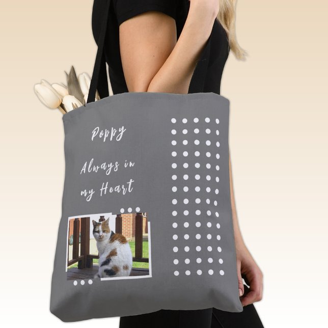 Immer in meinem Herzen 2 Foto Liebhaber grau Tasche (Von Creator hochgeladen)
