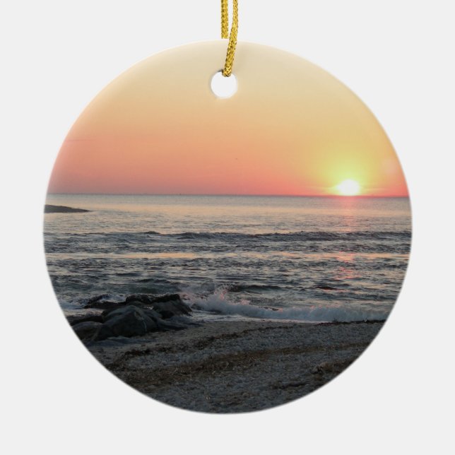 Immer in meinem Herzen Keramik Ornament (Vorne)