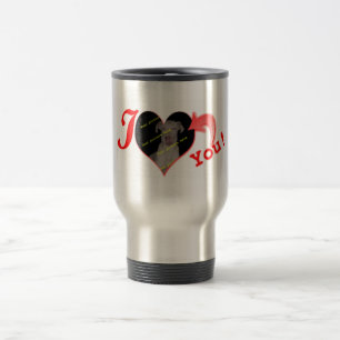 "Immer in meinem Herzen" Valentinstag-Geschenk Reisebecher