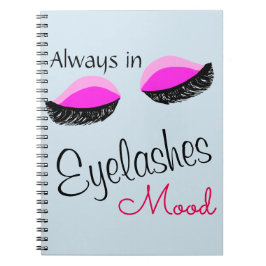 immer in Wimperntusche Sättigungsbeutel Notizblock