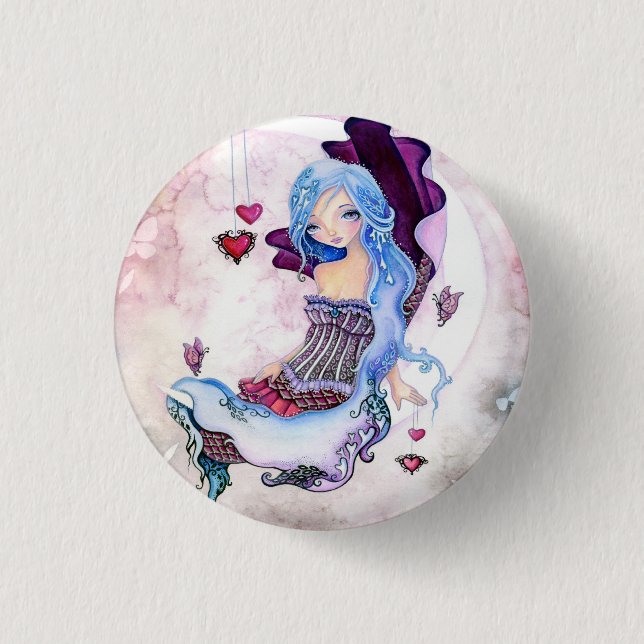 Immer - Knopf Button (Vorderseite)