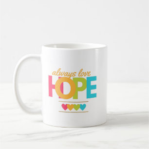 immer Liebe Hoffnung Kaffeetasse