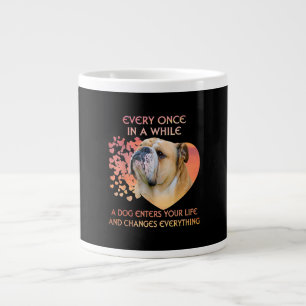 Immer mal ein Hund in dein Leben Jumbo-Tasse