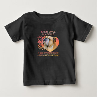 Immer mal wieder fängt ein Hund in dein Leben ein Baby T-shirt