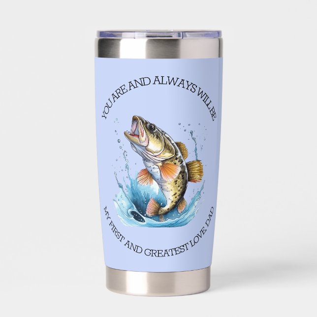 Immer mein erster und Bester Vater Thermobecher (Vorderseite)