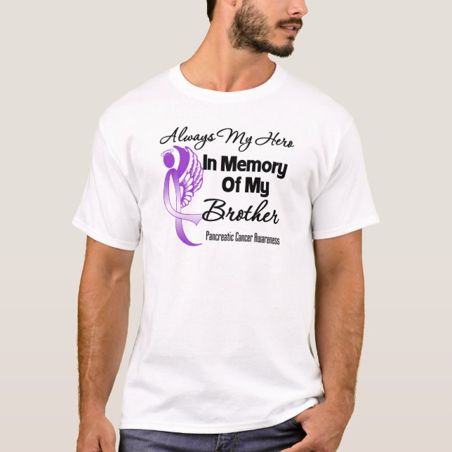 Immer mein Held im Gedächtnis-Bruder - T-Shirt (Vorderseite)