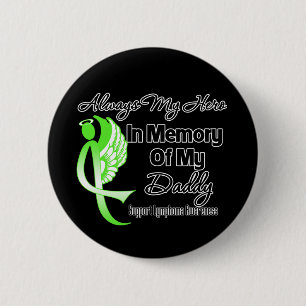 Immer mein Held im Gedächtnis-Vati - Lymphom Button