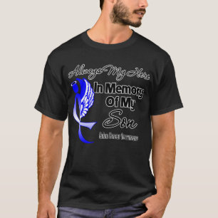 Immer mein Held im Gedächtnissonne - Kolonkarzinom T-Shirt