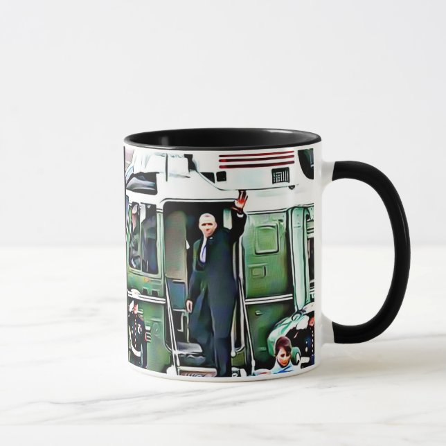 Immer mein Präsident Barack Obama-Kaffee Tasse (Rechts)