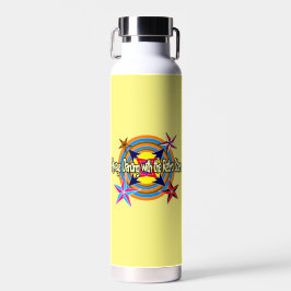 Immer mit Retro-Stars tanzen Trinkflasche