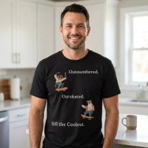 Immer noch das coolste lustige Papa-Skater-T-Shirt