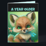IMMER NOCH FOXY! GEBURTSTAG EHEFRAU HUSBAND SWEETH KARTE<br><div class="desc">EIN JAHR ÄLTER,  ABER NOCH FOXY! GLÜCKLICH GEBURTSTAGSKARTEN. SUPER NIEDLICHE FOX ART.</div>