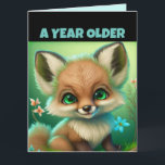 IMMER NOCH FOXY! GEBURTSTAG EHEFRAU HUSBAND SWEETH KARTE<br><div class="desc">EIN JAHR ÄLTER,  ABER NOCH FOXY! GLÜCKLICH GEBURTSTAGSKARTEN. SUPER NIEDLICHE FOX ART.</div>