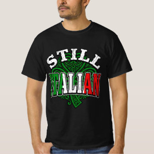 Immer noch italienischer Shamrock Italien Flagge S T-Shirt