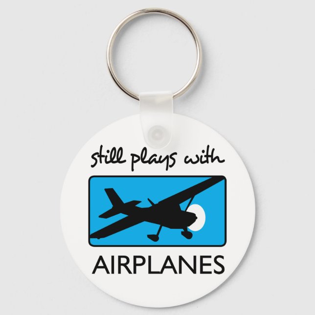 Immer noch mit Flugzeugen Schlüsselanhänger (Vorderseite)