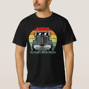 Immer noch mit LKW-LKW-Fahrer T-Shirt