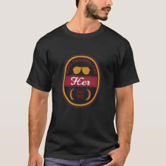 Immer noch peinlich für sie seit 1965 Hochzeit Jub T-Shirt