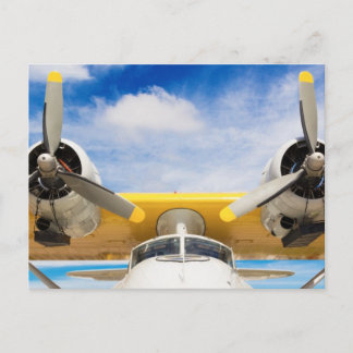 immer noch Propeller und Ölpfannen Postkarte