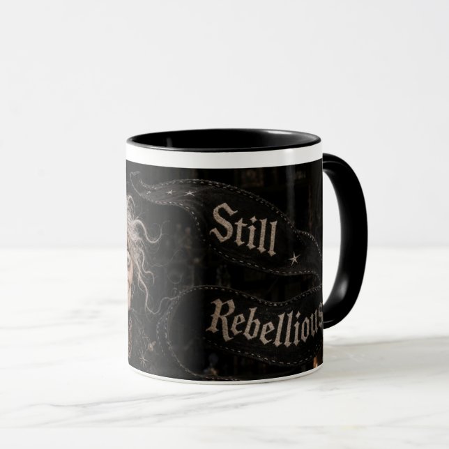 Immer noch rebellisch tasse (VorderseiteRechts)