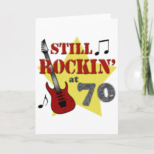 Immer noch Rockin' mit 70 Karte