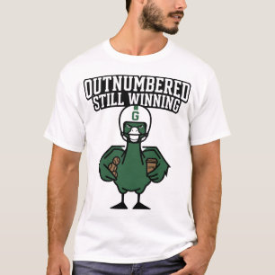 Immer noch Sieger trotz Überzahl Wütende Gans Ba T-Shirt