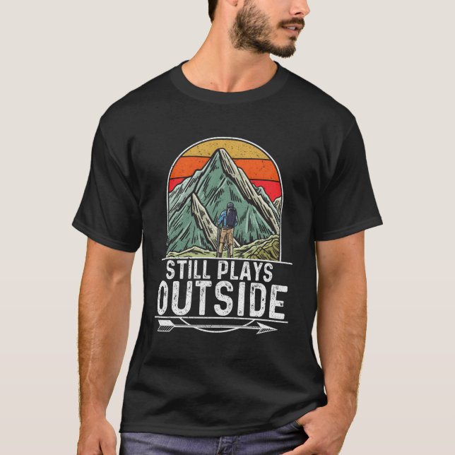 Immer noch spielt draußen Camg Wanderzeltreppe Wan T-Shirt (Vorderseite)