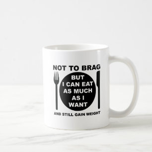 Immer noch zunehmen Lustiger Becher Kaffeetasse