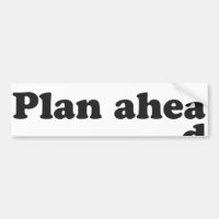 Immer Plan voran