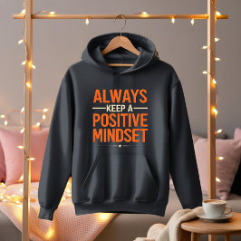 Immer positive Mindset Hoodie - Motivierend Wear