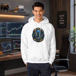Immer Scheint Es Unmöglich Bis Es Erledigt Ist Bit Hoodie