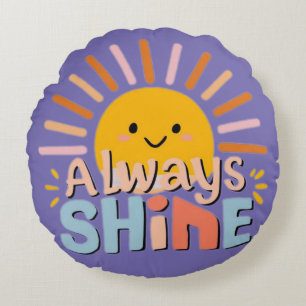 Immer Shine Rundes Kissen