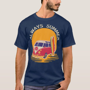 Immer Sommer - Beach Vacation Surfer Prem T-Shirt