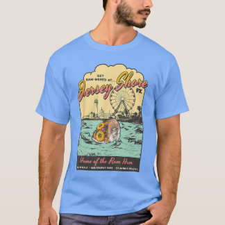 Immer sonnig Besuchen Sie die Jersey Shore Heimat T-Shirt