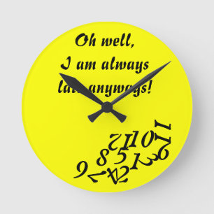Immer späte Uhr