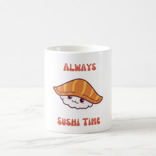 Immer Sushi Time kawaii Sushi Tasse
