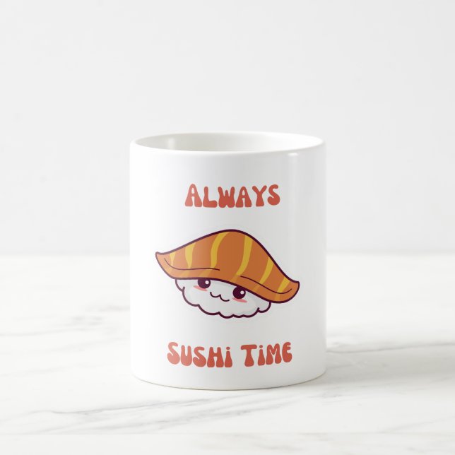 Immer Sushi Time kawaii Sushi Tasse (Mittel)