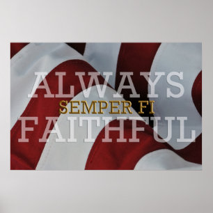 Immer treu - Semper Fi Poster