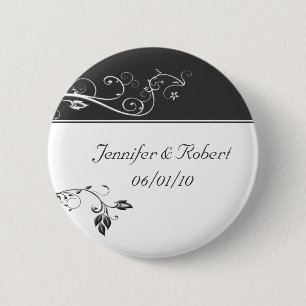 Immer und für immer Holzkohle Button