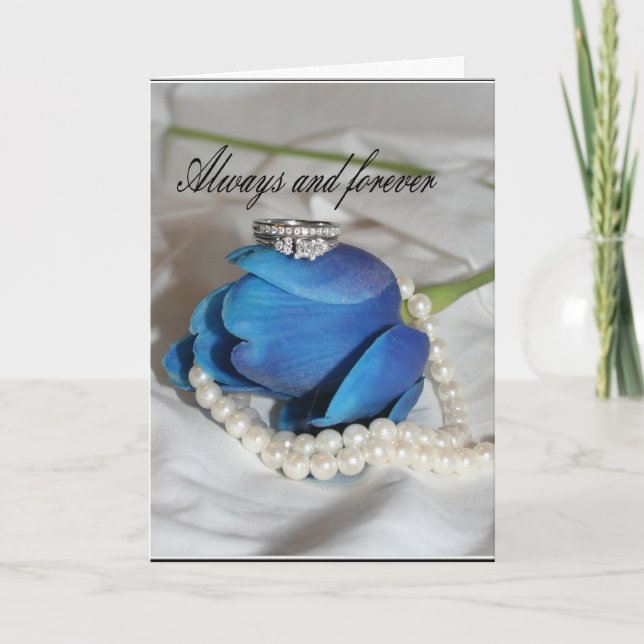 Immer und für immer karte (Vorderseite)