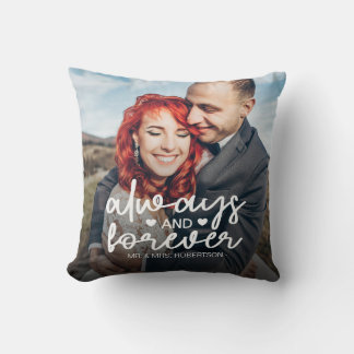Immer und immer ein Paar Foto Valentine Kissen