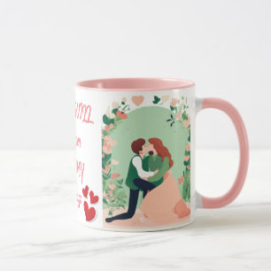 Immer und immer lieben Tasse