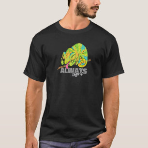 Immer verschiedene Echsen Chamäleon Geckos Reptil  T-Shirt