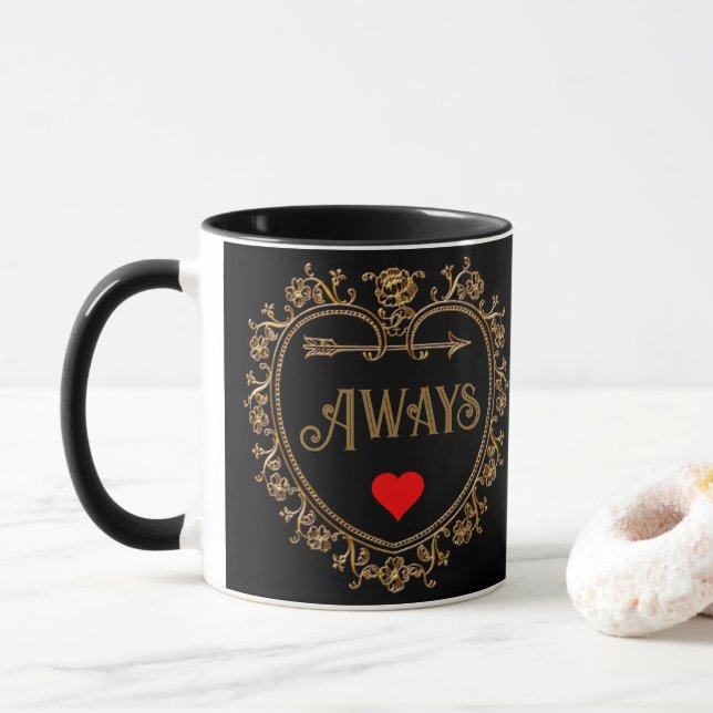 Immer Vintag Tasse (Mit Donut)