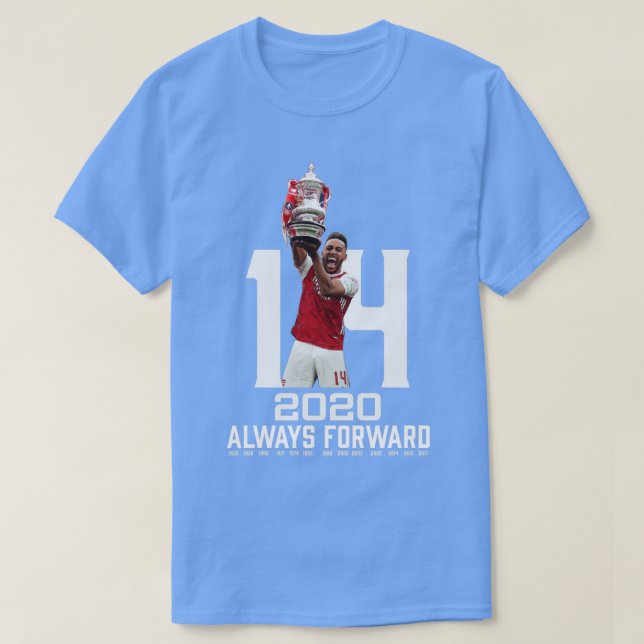 Immer vorwärts 14 FA Cup Titel Arsenal T-Shirt (Design vorne)