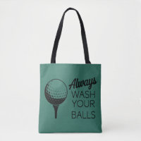 Immer Wasche Deine Bälle Lustiger Spruch Golfen Go