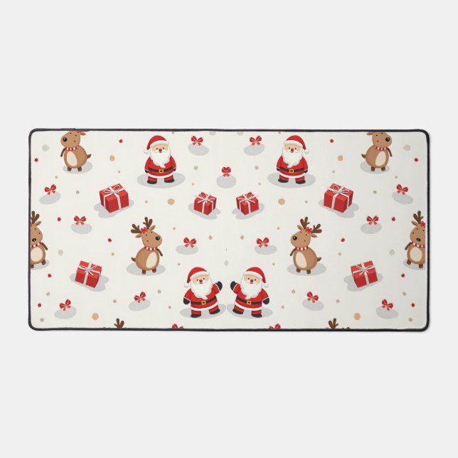 Immer Weihnachten! Mach den Schreibtisch zum Flatt Schreibtischunterlage (Vorderseite)
