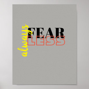 Immer weniger Zitatposter der modernen Typografie  Poster
