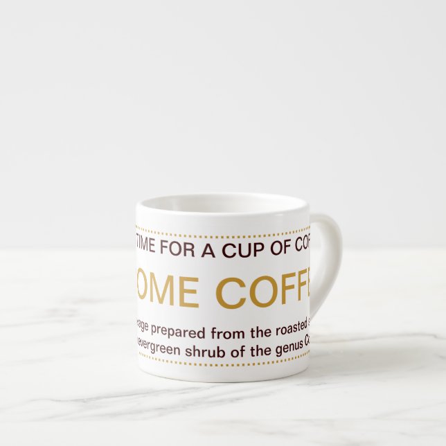 Immer Zeit für eine Tasse Kaffee (Vorderseite Rechts)